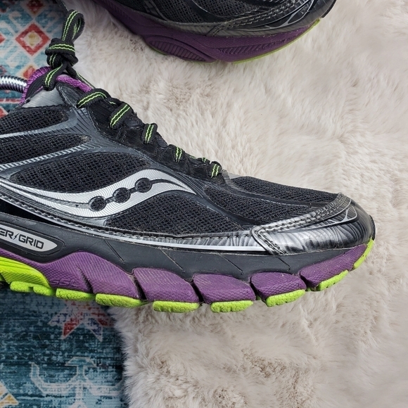 Saucony Ride 7 GTX Sneaker Power-Grid Gore-Tex S10244-1 Women US 10.5 - Picture 4 of 15